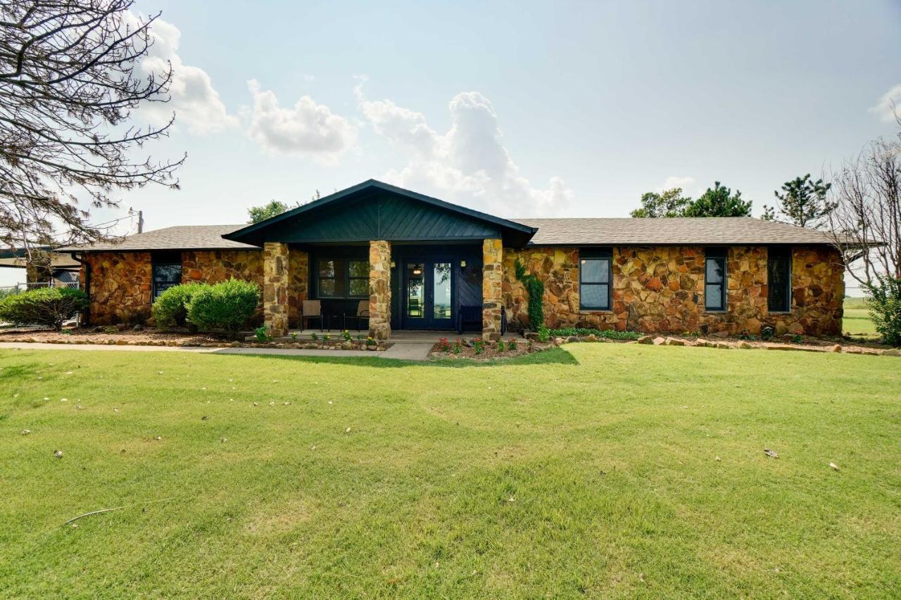 Spacious Country Home Near Ft Sill And Medicine Park Lawton Exteriör bild