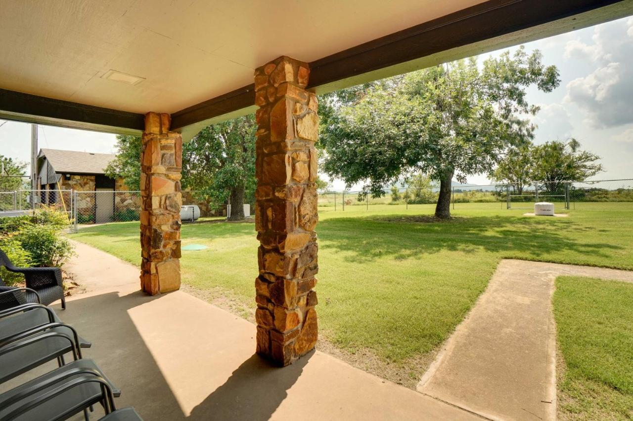 Spacious Country Home Near Ft Sill And Medicine Park Lawton Exteriör bild